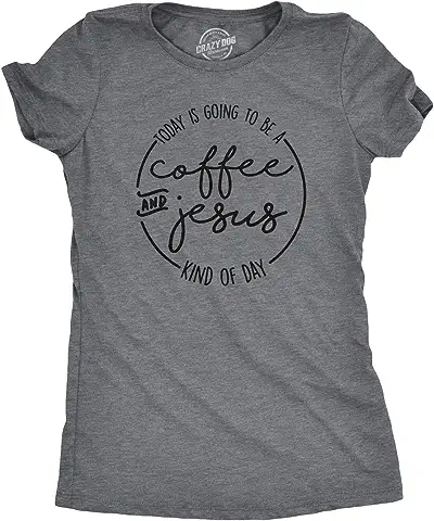 Coffee and Jesus-Christian Womens tshirt