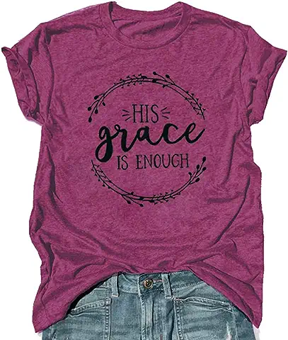 His Grace Womens Christian tShirt